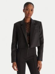 PINKO Marynarka Eliana 106073 A305 Czarny Regular Fit. Czarne marynarki i żakiety damskie Pinko, bez wzorów, z wełny, bez kołnierzyka, bez ramiączek. Za 1,649.00 zł.