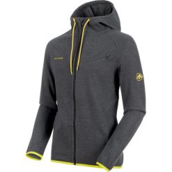 Mammut kurtka męska Logo Ml Hooded Szary XL. Szare kurtki sportowe męskie Mammut, m, bez wzorów, z polaru, z kapturem. W wyprzedaży za 330.00 zł.