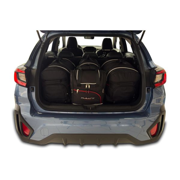 Torby Do Bagażnika Subaru Crosstrek Mhev 2024+ 4Szt Kjust. Czarne torby podróżne damskie KJUST, bez wzorów. Za 1,167.00 zł.