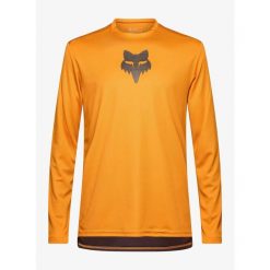 Bluza rowerowa męska Fox Ranger LS Jersey Fox Head. Niebieskie bluzy męskie FOX, m, bez wzorów, z jersey, sportowe, bez ramiączek, bez kaptura. Za 219.99 zł.