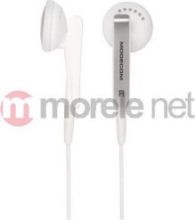 Słuchawki Modecom MC-115 WHITE. Białe słuchawki douszne MODECOM. Za 25.00 zł.