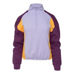 Damska Bluza Igtopi. Fioletowe bluzy damskie IGUANA, bez wzorów, sportowe, bez ramiączek, bez kaptura. Za 183.99 zł.