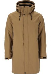 Parka Whistler Volcan. Brązowe parki męskie Whistler, l, bez wzorów, z poliesteru, klasyczne, bez kołnierzyka, bez kaptura. Za 506.50 zł.
