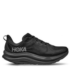 Buty do biegania Hoka. Czarne obuwie sportowe damskie HOKA, bez wzorów, bez zapięcia, do biegania. Za 649.99 zł.
