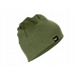 Czapka z wełny merino cienka Beanie Lite. Brązowe czapki damskie MFH MAX FUCHS, bez wzorów, z wełny. Za 75.99 zł.