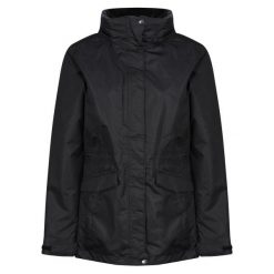 Wodoodporna kurtka na piesze wycieczki Benson III. Niebieskie kurtki sportowe damskie Regatta, bez wzorów, z polaru, bez ramiączek, trekkingowe. Za 499.99 zł.