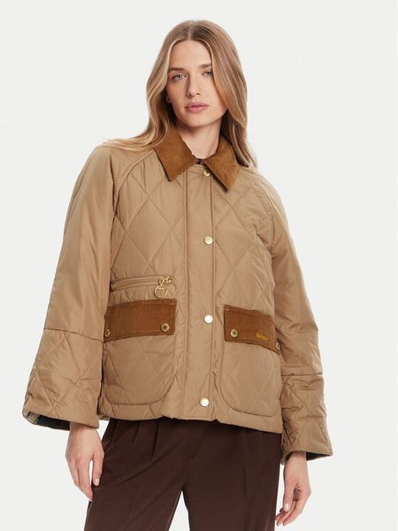 Barbour Kurtka przejściowa Martha LQU1840BE31 Brązowy Regular Fit. Brązowe kurtki damskie Barbour, bez wzorów, z syntetyku, bez kaptura. Za 849.00 zł.