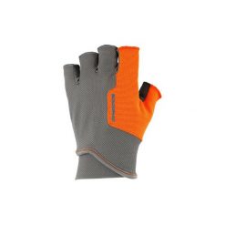 Rękawiczki Mitenki Ball Trap Solognac. Szare rękawiczki damskie SOLOGNAC, bez wzorów, z elastanu. Za 39.99 zł.