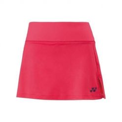 Spodnie badminton damskie Yonex Sportrock Us Open. Czerwone szorty damskie YONEX, bez wzorów, z materiału, sportowe. Za 315.00 zł.