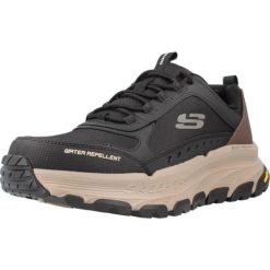 Tenisówki Skechers Model Dlux Trekker Kolor Czarny. Czarne trampki męskie Skechers, bez wzorów, z materiału, bez zapięcia. Za 445.50 zł.