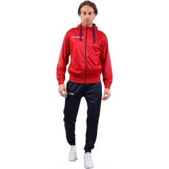 Kurtka polarowa Givova King. Czerwone kurtki męskie Givova, m, bez wzorów, z dresówki, sportowe, bez kaptura. Za 251.99 zł.