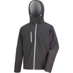 Kurtka Result Softshell Capuche Homme Tx Performance. Niebieskie kurtki męskie RESULT, m, bez wzorów, z elastanu, z kapturem. Za 265.50 zł.
