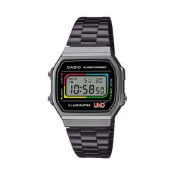 Zegarek Casio. Czarne zegarki męskie Casio, bez wzorów. Za 399.99 zł.