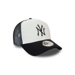 Czapka z daszkiem New Era 9FORTY New York Yankees Team Trucker 12380796. Białe czapki damskie New Era, bez wzorów, sportowe. Za 119.99 zł.