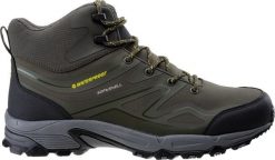 Buty trekkingowe męskie Hi-Tec Hendon Mid oliwkowe r. 41. Zielone trekkingi męskie Hi-tec, bez zapięcia. Za 239.69 zł.