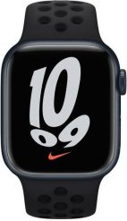 Apple MPGN3ZM/A, Band, Smartwatch, Black, Apple, Watch 38mm Watch 40mm Watch 41mm, Fluoroelastomer. Czarne zegarki smartwatch Apple, bez wzorów. Za 170.95 zł.
