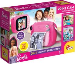 Aparat cyfrowy Lisciani Barbie print cam różowy. Aparaty kompaktowe Lisciani. Za 364.39 zł.