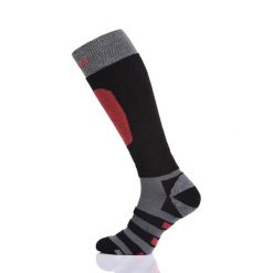 Skarpetki narciarskie Unisex Nessi Sportswear. Czarne skarpetki damskie NESSI SPORTSWEAR, bez wzorów. Za 84.90 zł.