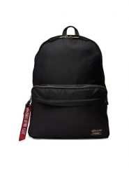 Alpha Industries Plecak 156940 Czarny. Czarne plecaki męskie Alpha Industries, bez wzorów, z materiału, sportowe. Za 239.99 zł.