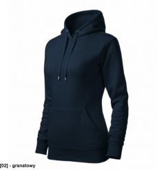 Cape Free - ADLER - Cape Free - Bluza damska, 320 g/m2, 65 % bawełna, 35 % poliester - granatowy 2XL. Niebieskie bluzy damskie MALFINI, m, bez wzorów, z bawełny, bez ramiączek, bez kaptura. Za 144.49 zł.