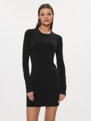 Patrizia Pepe Sukienka codzienna 8A1285/J113-K103 Czarny A-Line Fit. Czarne sukienki damskie Patrizia Pepe, na co dzień, bez wzorów, z syntetyku, bez kołnierzyka, bez ramiączek, proste. Za 1,371.99 zł.