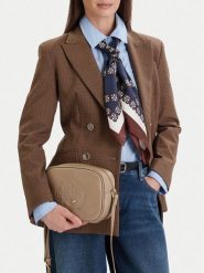 Beverly Hills Polo Club Torebka CEOWB-BHPC-L-002-09 Beżowy. Brązowe listonoszki damskie Beverly Hills Polo Club, bez wzorów, z materiału, bez dodatków. Za 149.99 zł.