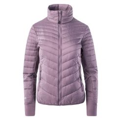 Kurtka Damska Emin II PrimaLoft Padded Jacket. Fioletowe kurtki sportowe damskie ELBRUS, m, bez wzorów, z puchu, bez ramiączek, bez kaptura, trekkingowe, primaloft. Za 403.99 zł.