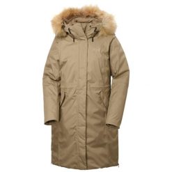 Parka dla kobiet Helly Hansen Vega. Brązowe parki damskie Helly Hansen, na zimę, bez wzorów, bez kaptura. W wyprzedaży za 1,440.30 zł.