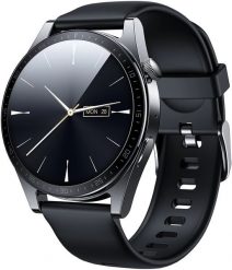 Smartwatch Joyroom Classis Series JR-FC1 z funkcją odbierania połączeń / ochroną IP68 - ciemnoszary. Brązowe zegarki smartwatch Joyroom, bez wzorów. Za 112.63 zł.