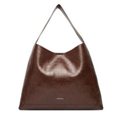 Torebka GINO ROSSI. Brązowe shopperki damskie Gino Rossi, bez wzorów, bez dodatków. Za 299.99 zł.