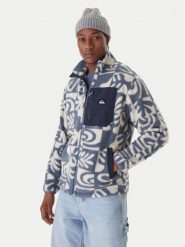 Quiksilver Polar Clean Coast EQYPF03066 Niebieski Regular Fit. Niebieskie bluzy sportowe męskie Quiksilver, m, bez wzorów, z polaru, bez kaptura. Za 419.99 zł.