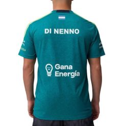 T-shirt Bullpadel Montse Dn. Zielone t-shirty damskie bullpadel, xl, bez wzorów, z materiału, bez kołnierzyka, bez ramiączek. Za 215.65 zł.