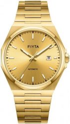 Zegarek męski Fiyta DGA802099.GGG złoty. Żółte zegarki męskie Fiyta, bez wzorów, złote. Za 1,450.00 zł.