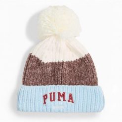 Czapka Zimowa Puma Varsity Beanie. Czapki damskie Puma, na zimę, bez wzorów, eleganckie. Za 79.20 zł.