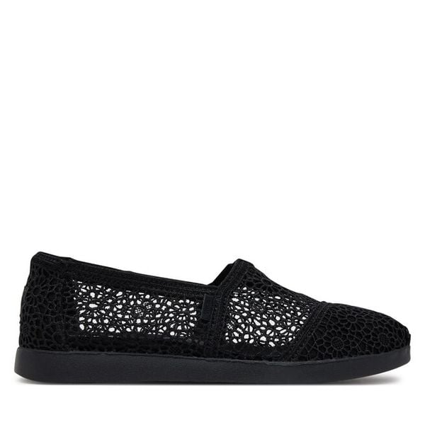 Baleriny Toms. Czarne balerinki damskie Toms, bez wzorów, bez obcasa, bez zapięcia. Za 259.99 zł.