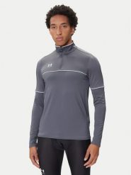 Under Armour Bluza techniczna Ua Challenger 6004043 Szary Slim Fit. Szare bluzy sportowe męskie Under Armour, m, bez wzorów, z syntetyku, bez kaptura, do biegania. Za 199.99 zł.