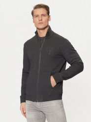 Guess Bluza M5RQ80 KCN01 Szary Regular Fit. Szare bluzy męskie Guess, m, z aplikacjami, z bawełny, bez ramiączek, bez kaptura. Za 479.99 zł.