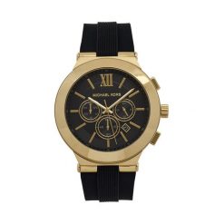 Zegarek Michael Kors. Czarne zegarki męskie Michael Kors, bez wzorów. Za 979.99 zł.