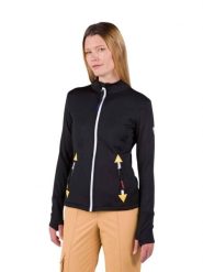 Bluza Rossignol JCC damska Climi JKT czarna. Czarne bluzy damskie Rossignol, m, bez wzorów, z elastanu, bez ramiączek, bez kaptura. Za 1,059.00 zł.