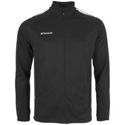 Bluza dresowa z pełnym zamkiem błyskawicznym Stanno First. Czarne bluzy damskie STANNO, l, bez wzorów, z dresówki, sportowe, bez ramiączek, bez kaptura. Za 190.15 zł.