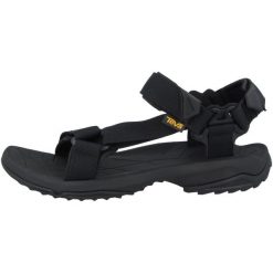 Buty do chodzenia męskie Teva Terra FI Lite. Czarne buty zimowe męskie Teva, bez wzorów, z gumy, bez obcasa, bez zapięcia. W wyprzedaży za 316.25 zł.