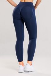 Legginsy bezszwowe damskie sportowe PUSH UP Nevada. Czerwone legginsy damskie Make Us Strong, m, bez wzorów, z dzianiny, z podwyższonym stanem, długie, do biegania. Za 159.99 zł.