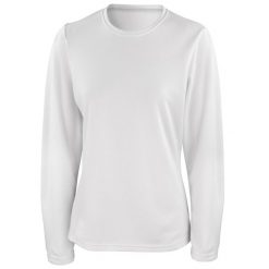 Damska Szybkoschnąca Koszulka Sportowa. Białe koszulki sportowe damskie SPIRO, s, bez wzorów, bez ramiączek, trekkingowe. Za 71.99 zł.