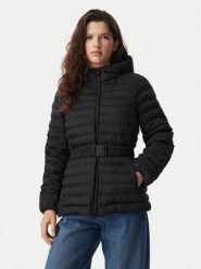 Calvin Klein Kurtka przejściowa LV044G504G Czarny Regular Fit. Czarne kurtki damskie Calvin Klein, s, bez wzorów, z syntetyku, bez kaptura. Za 949.99 zł.