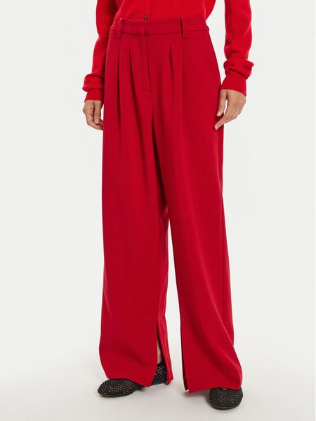 Herskind Spodnie materiałowe Rupert 5317668 Czerwony Relaxed Fit. Czerwone spodnie materiałowe damskie Herskind, bez wzorów, z materiału. Za 639.99 zł.