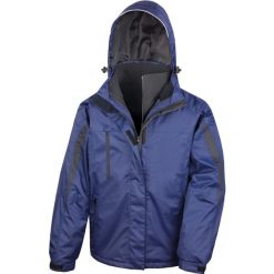 Parka Result Intérieur Softshell. Niebieskie parki męskie RESULT, na zimę, m, bez wzorów, z softshellu, bez kołnierzyka, bez kaptura. Za 490.50 zł.