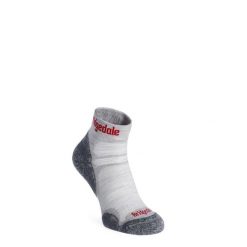 Skarpety turystyczne męskie Bridgedale Hike Ultralight Performance Ankle. Szare skarpety męskie Scarpa, bez wzorów. Za 83.99 zł.