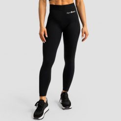 Legginsy GymBeam Lift. Czarne legginsy damskie GYMBEAM, bez wzorów. Za 119.99 zł.