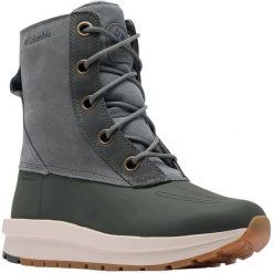 Buty trekkingowe damskie Columbia Moritza Shield Omni-Heat zielone 38 (2100381342). Zielone obuwie trekkingowe damskie Columbia, bez zapięcia. Za 437.73 zł.