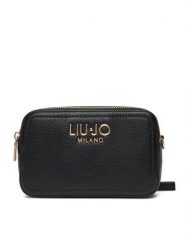 Liu Jo Torebka Ecs S camera Case AF5100 E0058 Czarny. Czarne listonoszki damskie Liu Jo, bez wzorów, ze skóry, bez dodatków. Za 359.99 zł.